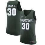 Men Marcus Bingham Jr. Michigan State Spartans #30 Nike NCAA Green Authentic College Stitched Basketball Jersey JX50V80UA